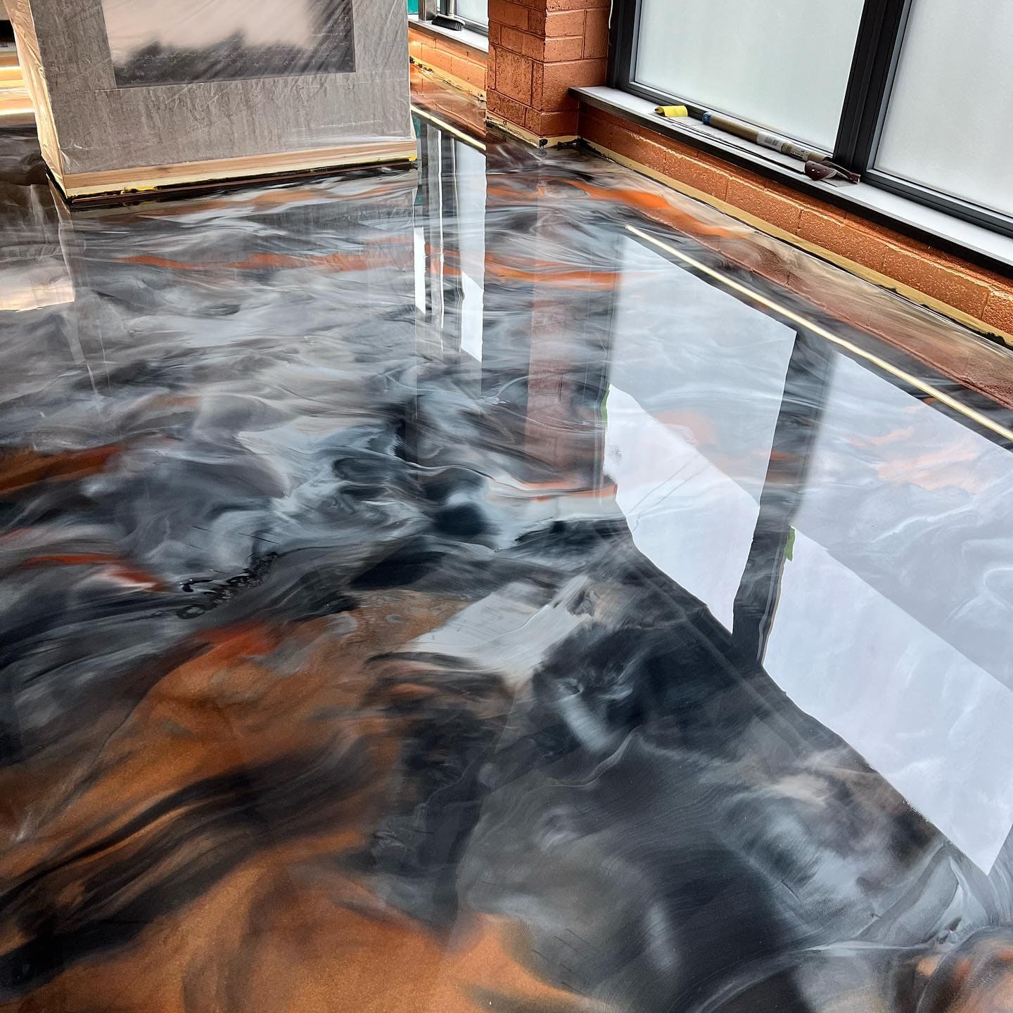Metallic Epoxy Flooring